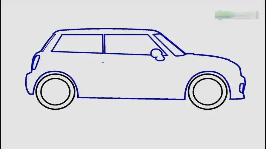 儿童汽车简笔画创意