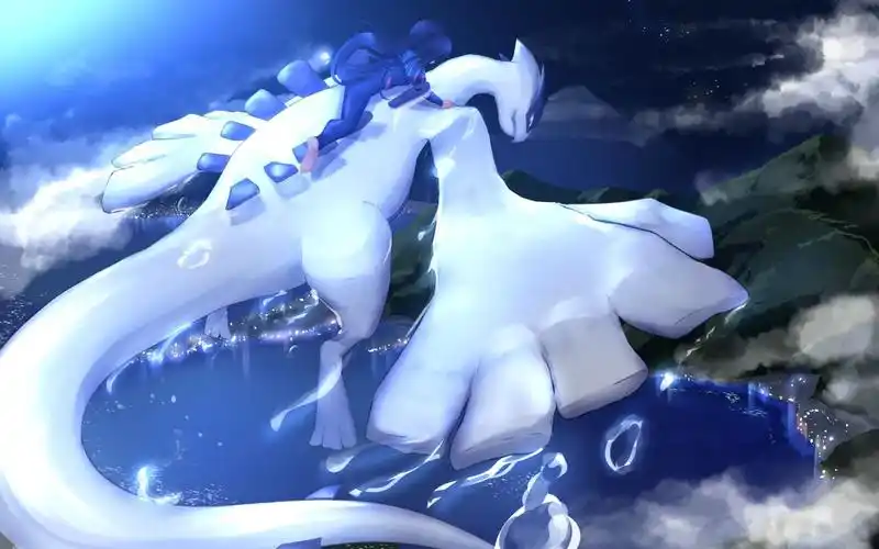 249 洛奇亚 同人合集 沉睡在很深的海沟底部 据说洛奇亚挥动翅膀的话