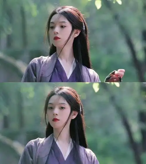 陈瑶紫衣女侠造型##陈瑶与江湖女侠的适配度