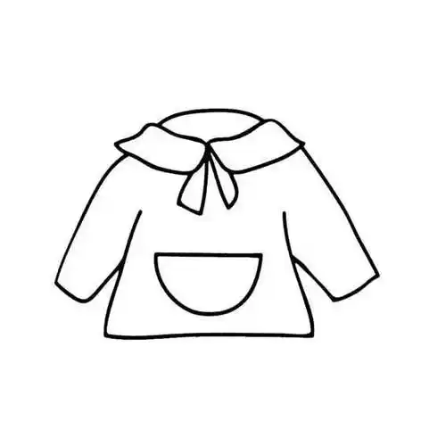 衣服简笔画图片大全 衣服简笔画图片大全可爱