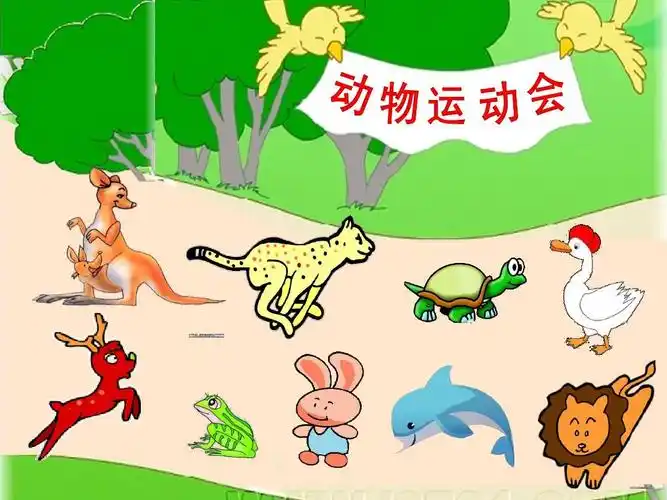 动物运动会ppt