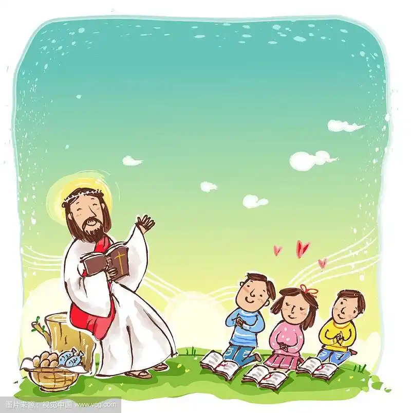 基督教概念矢量图