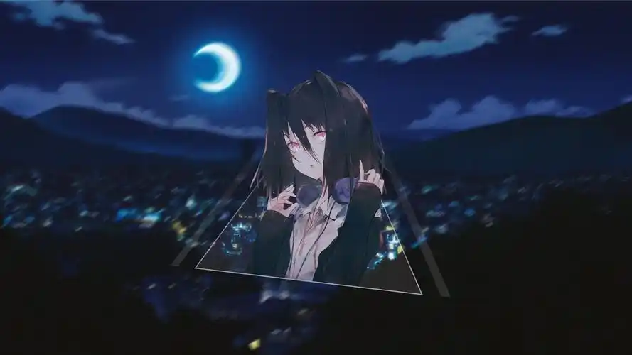 日系风动漫卡通高清桌面壁纸