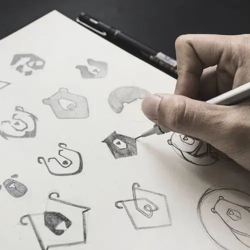 优秀logo设计草稿过程欣赏