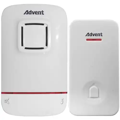 包邮自发电无线门铃家用防水中继叮咚学校幼儿园公司海得曼advent