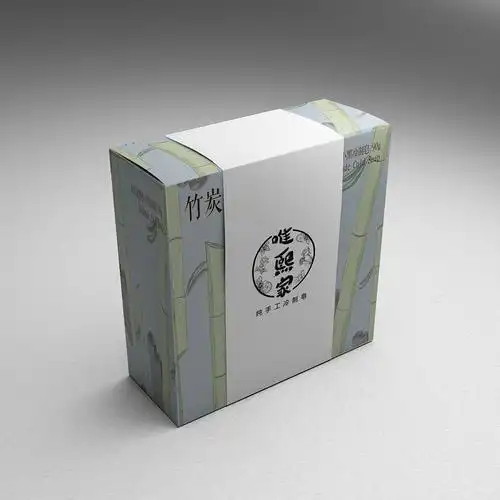 包装彩盒定制香皂包装盒手工皂包装盒产品外包装设计可印logo 胖熊