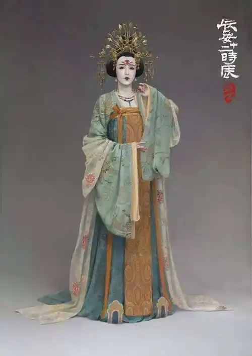 泾博课堂唐代女子装束