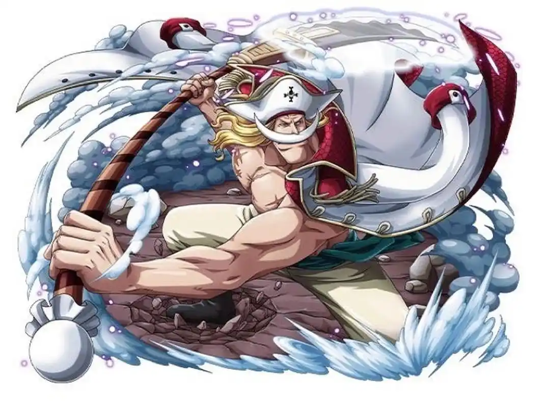 海贼王# #海贼王白胡子# 两个最强男人干一场,到底谁更强呢?