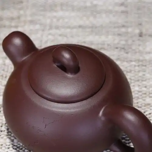 道洪宜兴紫砂正品小明周小明风格高工紫泥珍藏原矿茶壶