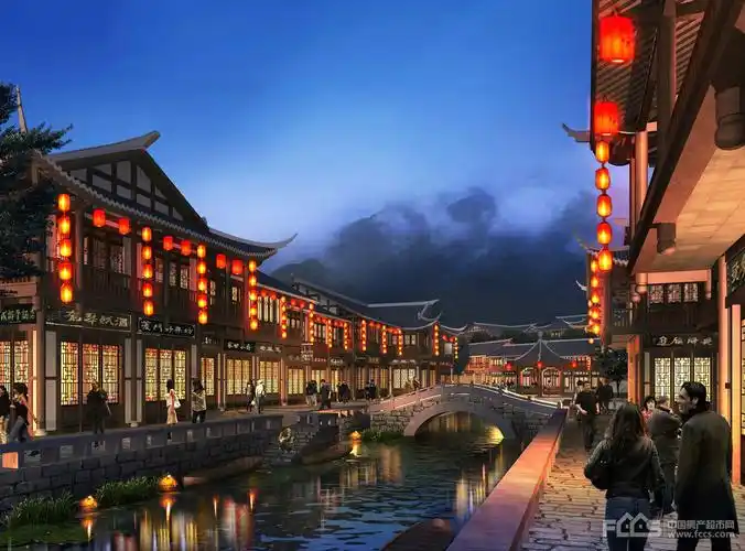 宜影古镇效果图或实景图