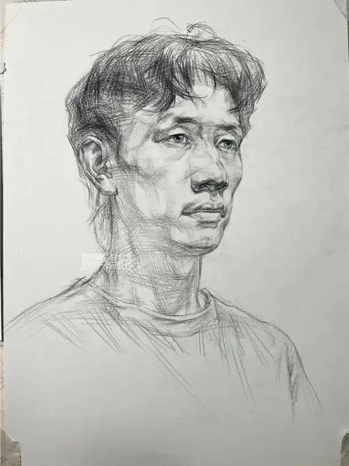 男青年侧面步骤图分享