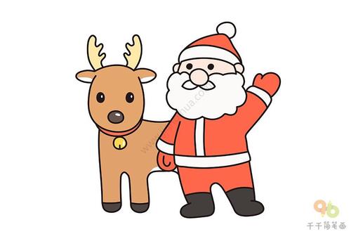 轻松画圣诞节简笔画