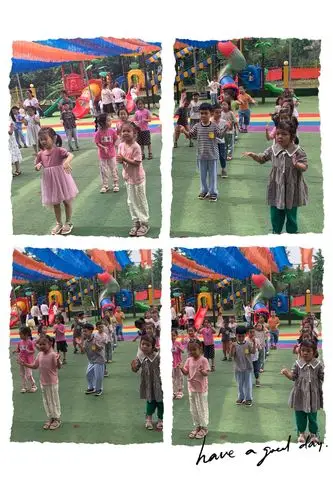 做操 头头拍拍,肩肩拍拍.