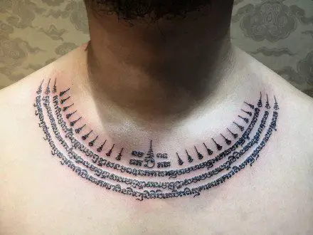 泰国刺符主题的9款纹身作品图案(3/9)