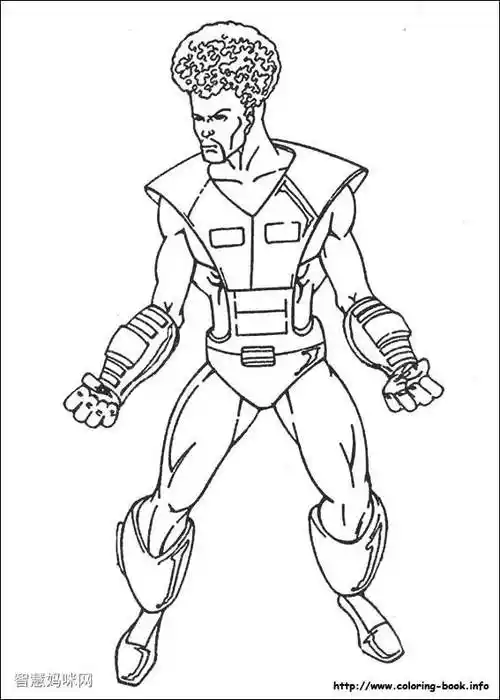 超级英雄绿巨人简笔画-2