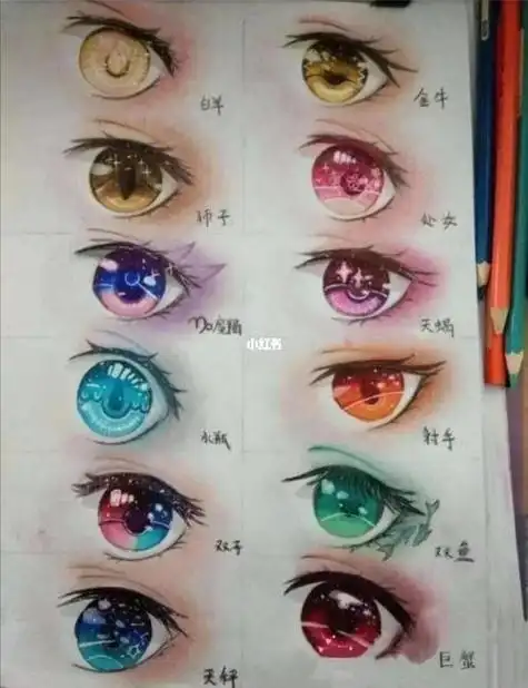 q版人物眼睛怎么画 q版人物眼睛怎么画可爱简单