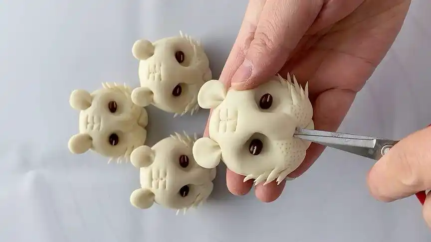 小老虎馒头,学会了在家也可以做