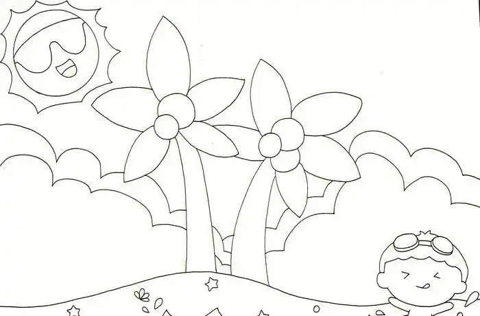 夏天的涂色卡来啦