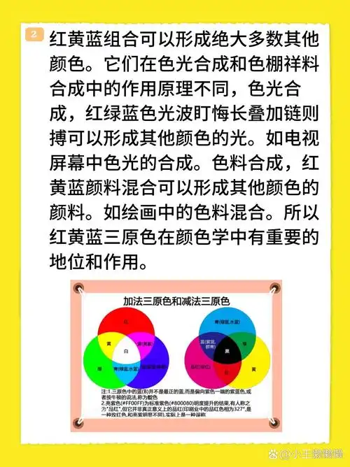 黄三色是红,黄,蓝三种颜色.