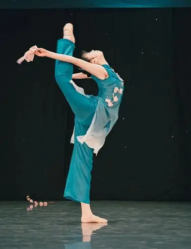 以形传神,形神合一"的目的,即将身韵融合在中国古典舞训练的一切舞姿