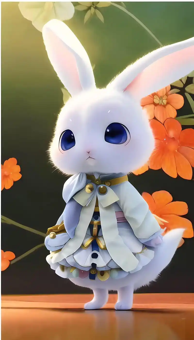 可爱的小兔子壁纸