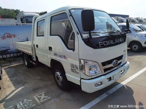 福田时代 小卡之星2 68马力 3.02米双排栏板微卡(bj1042v9ab5-a3)6.