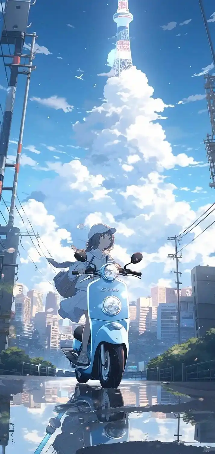 送你一张超唯美治愈的日漫壁纸.#手机壁纸 #动漫壁纸 #适合 - 抖音