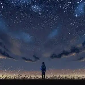 超好看的星空头像,高清适合做头像的星空图片