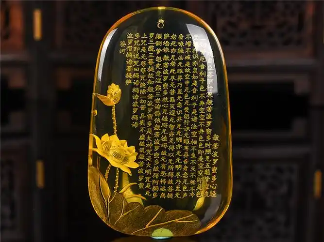 什么样的琥珀雕刻件值得买琥珀阴雕篇