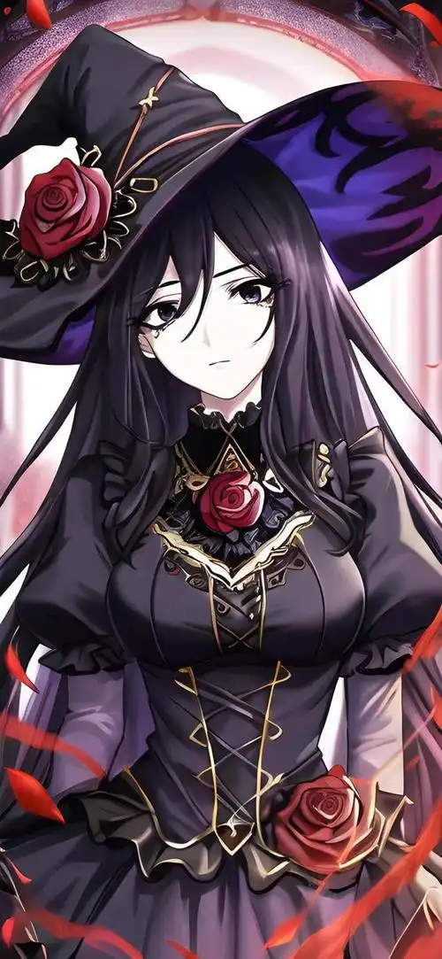 ai绘画,魔法女巫 二次元动漫美女壁纸集_网易订阅