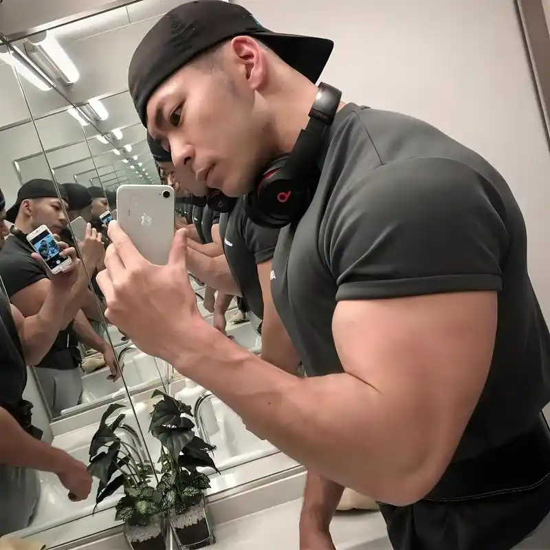 04宝子们,快来看看这些微信肌肉男头像,健身的魅力简直啦!