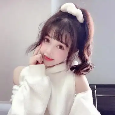 可爱超级少女心的头像软妹真人