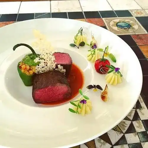 先锋创意美食|牛肉摆盘-506