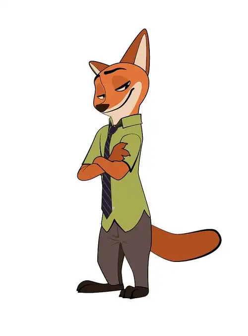 原创作品:zootopia的扁平化小动物