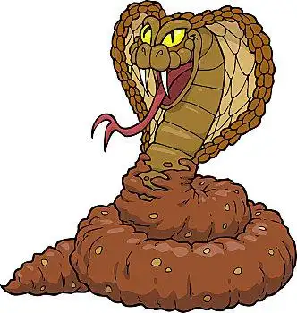 卡通,涂写,蛇,白色背景,矢量,插画