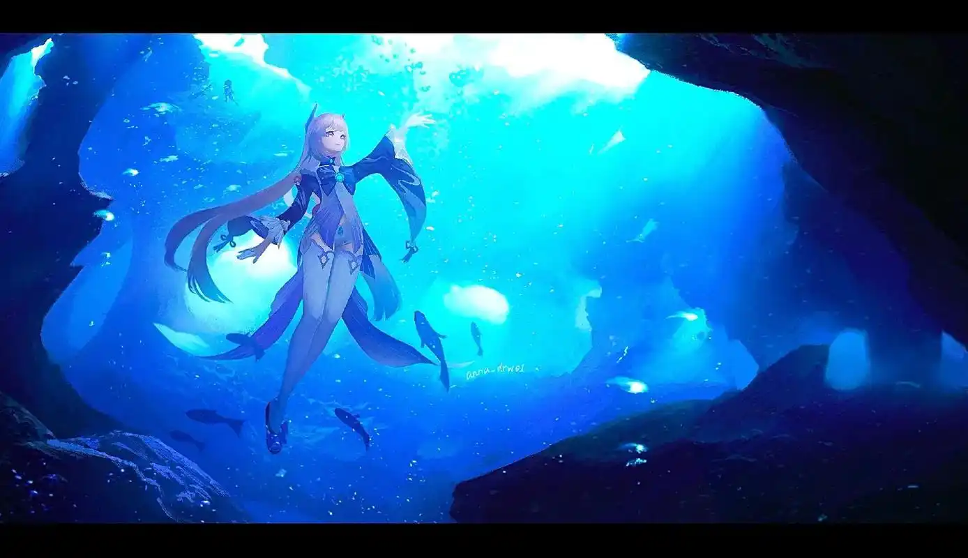 清晰度8k 壁纸(电脑)#二次元 #治愈系 #唯美意境 - 抖音