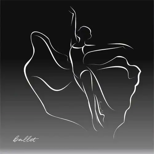 舞蹈简笔画