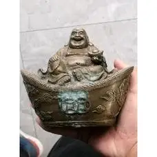 7788收藏__收藏热线>首页>拍卖>铜像/铜佛像>铜佛像_价格150元【羊儿