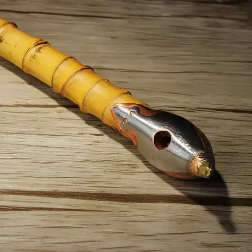 烟斗竹子烟杆烟筒竹节男士老式旱烟烟锅烟袋烟斗