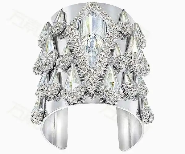 施华洛世奇首饰白金色手链图片免费下载_产品实物_万素网