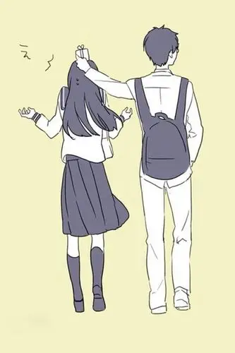 和你走一辈子都不累唯美情侣动漫qq皮肤