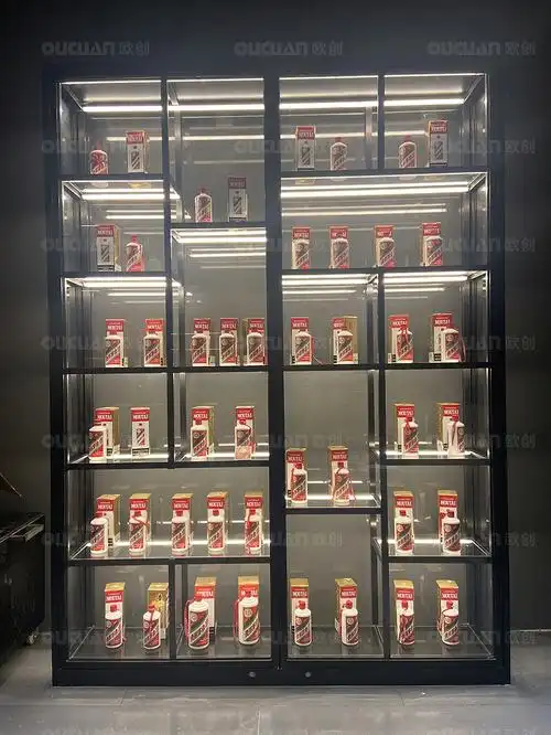 展厅白酒展示柜
