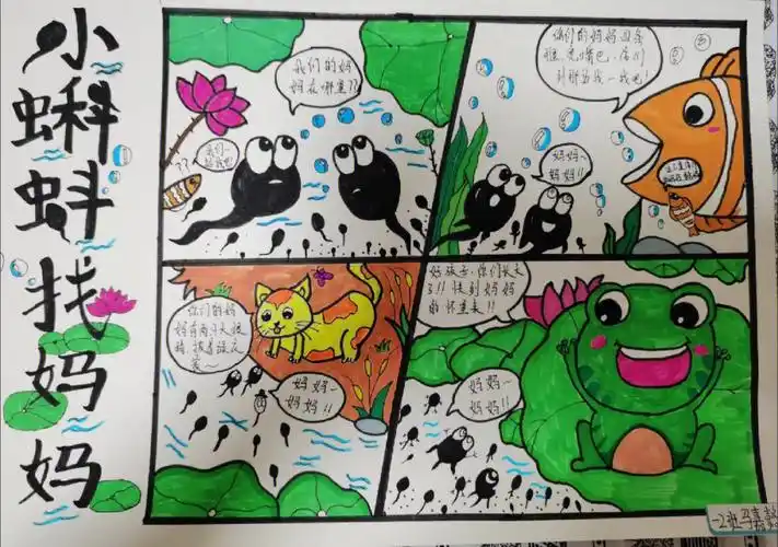 小蝌蚪找妈妈实践作业
