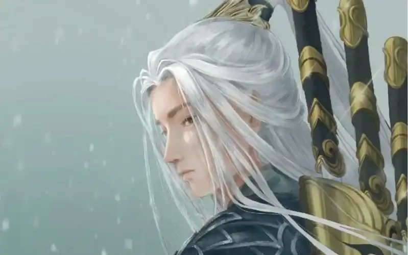 "世子白头,徐凤年"——绘画短过程