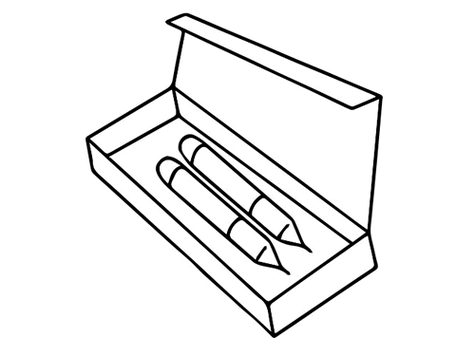 幼儿亲子笔盒简笔画文具盒的简笔画 文具盒的简笔画怎么画铅笔盒简笔