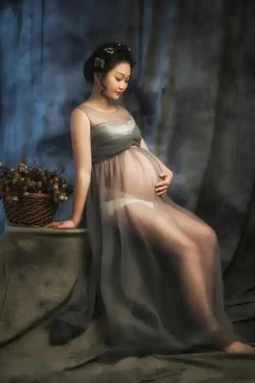 大肚随笔no1128周孕妇照