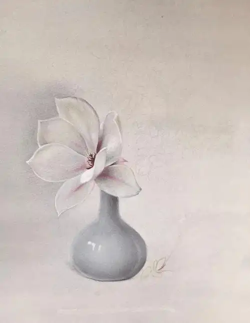 教您怎么用彩铅画一束花!_暗部_灰色_花瓣