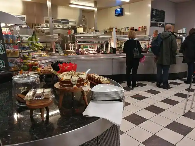 国外大学食堂是什么样子的