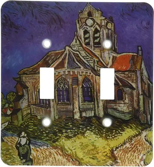 3drose lsp_128167_2 文森特梵高奥运教堂双拨动开关