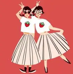 《闺蜜头像配对素材打印版》——找到最好的朋友  人生中最美好的事情